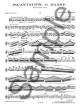 Incantation et Danse - Pierre-Max Dubois - Partition