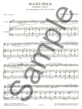 Mazurka - Pierre-Max Dubois - Partition - Saxophone