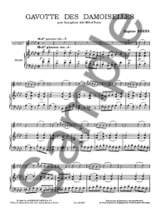 Gavotte Des Damoiselles - Eugène Bozza - Partition - Saxophone