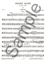 Petite Suite - Flûte et Basson - Pierre-Max Dubois - Partition - Duos