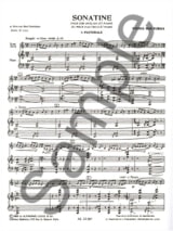 Sonatine - Pierre-Max Dubois - Partition - Hautbois