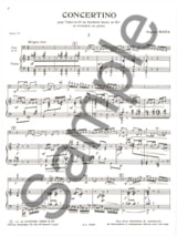 Concertino - Eugène Bozza - Partition - Tuba