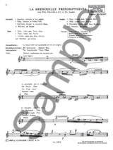 La Grenouille Présomptueuse - Dimitri Tapkoff - Partition - Trios
