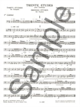 30 Etudes Volume 1 - Jacques Delécluse - Partition - Timbales