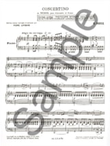 Concertino op. 26 - Clarinette - Carl Maria von Weber - Partition