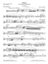 Pièce en forme de Habanera - Hautbois - RAVEL - Partition - Hautbois