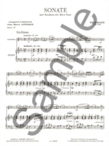 Sonate - TELEMANN - Partition - Saxophone