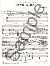 Myriades - François Dupin - Partition - Multi Percussions