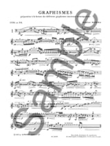 Graphismes - Eugène Bozza - Partition - Cor