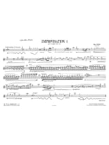 Improvisation 1 - Ryo Noda - Partition - Saxophone
