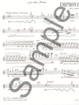 Improvisation 1 - Ryo Noda - Partition - Saxophone