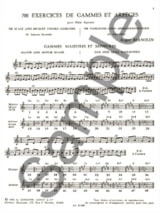 700 Exercices de gammes et arpèges - Fl. Soprano - Roger Bernolin