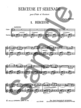 Berceuse Et Serenade - Eugène Bozza - Partition