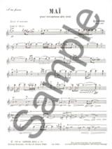 Maï - Ryo Noda - Partition - Saxophone
