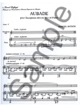 Aubade - Marcel Bitsch - Partition - Saxophone