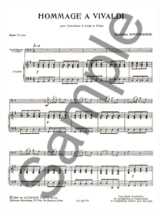 Hommage à Vivaldi - Christian Gouinguené - Partition - Contrebasse