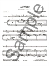 Adagio - Christian Gouinguené - Partition - Contrebasse