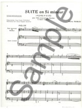 Suite en si mineur - Flûte et Bc - Marin Marais - Partition