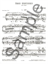3 Esquisses - Masayuki Nagatomi - Partition - Piano