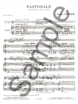 Pastorale - Jacques Castérède - Partition - Saxophone