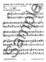 Danse de l'Eventail et du Parapluie - Annie Challan - Partition