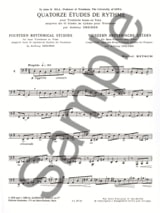 14 Etudes de Rythme - Bitsch / Greiner - Partition - Tuba
