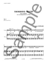 Trombone Blues - Jean Sichler - Partition - Trombone