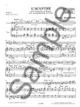 L'Acanthe - Philippe Rougeron - Partition - Violoncelle