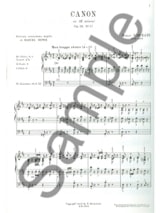 Canon En Si Mineur Op. 56-5 - Schumann Robert / Dupré Marcel