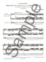 Prélude et Fugue Opus 36-2 - DUPRÉ - Partition - Orgue