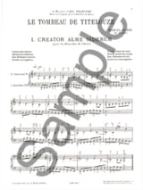 Le Tombeau de Titelouze Opus 38 - DUPRÉ - Partition - Orgue