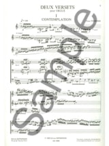 2 Versets - Franz Tournier - Partition - Orgue