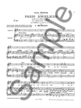 Panis Angelicus n°15 - FRANCK - Partition - Chœur