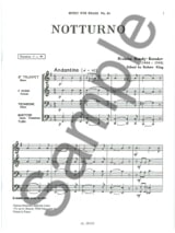 Notturno - RIMSKY-KORSAKOV - Partition - Ensemble de cuivres