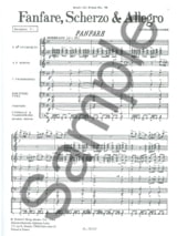 Fanfare, scherzo & allegro - Leonard Wagner - Partition