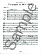 Voluntary on old 100th - PURCELL - Partition - Ensemble de cuivres