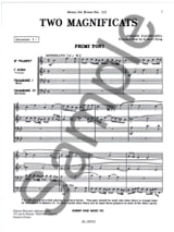 2 Magnificats - PACHELBEL - Partition - Ensemble de cuivres
