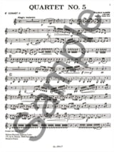Quartet N° 5 - Wilhem Ramsoe - Partition - Ensemble de cuivres