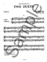 Two Duets - RIMSKY-KORSAKOV - Partition - Cor