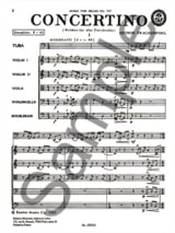 Concertino / Tuba And Strings - Frackenpohl - Partition