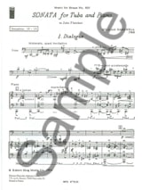 Sonata - William Bardwell - Partition - Tuba
