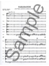 Sarabande - Orgue-Quintette à Cordes-Timbales - Jehan Alain