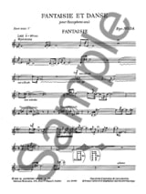 Fantaisie et danse - Ryo Noda - Partition - Saxophone