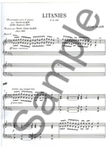 Litanies. 2 Pianos - Jehan Alain - Partition - Piano