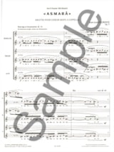 Asmarâ Op. 9 - Jean-Louis Florentz - Partition - Chœur