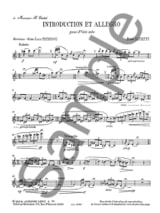 Introduction et Allegro - Flûte solo - Dinu Lipatti - Partition