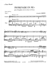 Promenade En Mib - Armando Ghidoni - Partition - Saxophone
