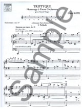 Triptyque - Daniel Roth - Partition - Orgue