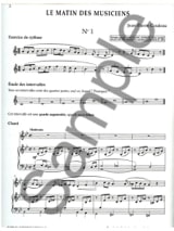 Le matin des musiciens - P2 Cahier B - Jean-Pierre Couleau