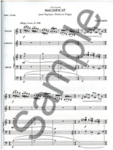 Magnificat - Naji Hakim - Partition - Musique de chambre vocale